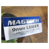 Ammo - Mag Tech 9mm Luger, three bo...