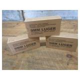Ammo - Remington Luger 9mm, three b...