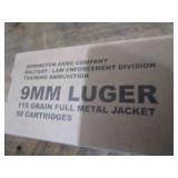 Ammo - Remington Luger 9mm, three b...
