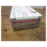 Winchester Luger 9mm, three boxes...