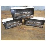 Blazer Brass, 9mm, three boxes...