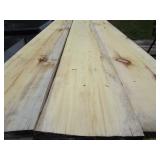 Poplar lumber: 1"x8"x8ft, 63 pieces...