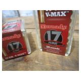 Hornady 17 HMR V-Max, three boxes...