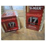 Hornady 17 HMR V-Max, three boxes...