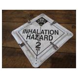 Haz Mat flip file placard...