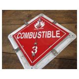 Haz Mat flip file placard...