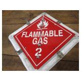Haz Mat flip file placard...