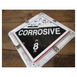 Haz Mat flip file placard...