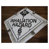 Haz Mat flip file placard...
