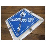 Haz Mat flip file placard...