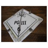 Haz Mat flip file placard...