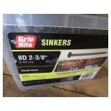 Sinkers, 30lbs 8D 2-3/8"...