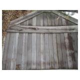 Antique hay mow barn door, 9ft wide...