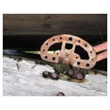 Antique hay mow barn door, 9ft wide...