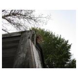Antique hay mow barn door, 9ft wide...