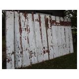 Antique barn wall - board & batten ...