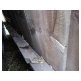 Antique barn wall - board & batten ...