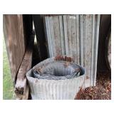 Roll corrugated tin, 26ft by 29-7/8...