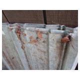 Roll corrugated tin, 26ft by 29-7/8...