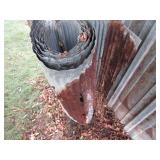 Roll corrugated tin, 26ft by 29-7/8...
