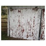 Vintage barn door, Douglass Fir 70"...