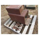 Wood burning stove, includes fire b...