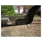 Antique platform scale, Osgood with...