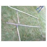 Uneven parallel bars, 10ft long, 33...