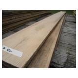 Lumber: Red Oak 1/2" thick, 8-11" w...