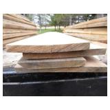 Lumber: Red Oak 1/2" thick, 8-11" w...