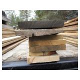 Lumber: White Oak rough sawn 1x8