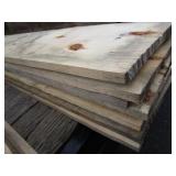 Lumber: Poplar 1x10"x8ft, qty 9...