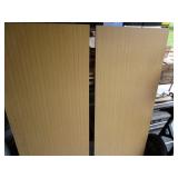Bowling floor sections, two 21"x48"...