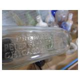 Vintage bottles, reclaimed soda, co...