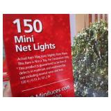 Mini net lights, 4ftx6ft with 150 l...
