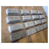 Lead bars, Corpus Asarco, approx 12...