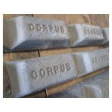 Lead bars, Corpus Asarco, approx 12...