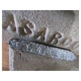 Lead bars, Corpus Asarco, approx 12...