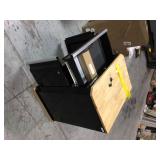 Husky Ready-to-Assemble 24-Gauge Steel 1-Drawer 2-Door Garage Base Cabinet in Black (28 in. W x 33 in. H x 18 in. D) not used