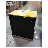 Husky Ready-to-Assemble 24-Gauge Steel 1-Drawer 2-Door Garage Base Cabinet in Black (28 in. W x 33 in. H x 18 in. D) not used