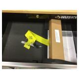 Husky Ready-to-Assemble 24-Gauge Steel 1-Drawer 2-Door Garage Base Cabinet in Black (28 in. W x 33 in. H x 18 in. D) not used