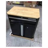 Husky Ready-to-Assemble 24-Gauge Steel 1-Drawer 2-Door Garage Base Cabinet in Black (28 in. W x 33 in. H x 18 in. D) not used