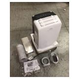 Hunter 14,000 BTU 8,600 BTU (DOE) Portable Air Conditioner with Heater and Dehumidifier with Remote open box customer returns