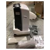 Hunter 14,000 BTU 8,600 BTU (DOE) Portable Air Conditioner with Heater and Dehumidifier with Remote open box customer returns