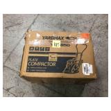 Yardmax 1850 lb. Compaction Force Plate Compactor see pictures