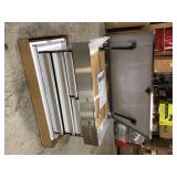 Husky 33 in. 4-Drawer Stainless Steel Mechanics Cart in like new condition
