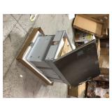 Husky 33 in. 4-Drawer Stainless Steel Mechanics Cart in like new condition