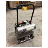 Husky  4.5 Gal. Portable Electric-Powered Silent Air Compressor in good condition
