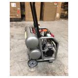 Husky  4.5 Gal. Portable Electric-Powered Silent Air Compressor in good condition