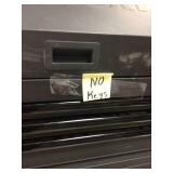 Husky Industrial 52 in. W x 21.5 in. D 15-Drawer Tool Chest and Rolling Cabinet Combo with LED Light in Matte Black missing keys see pictures